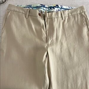 Tommy Bahama Khaki Linen BlendChinos